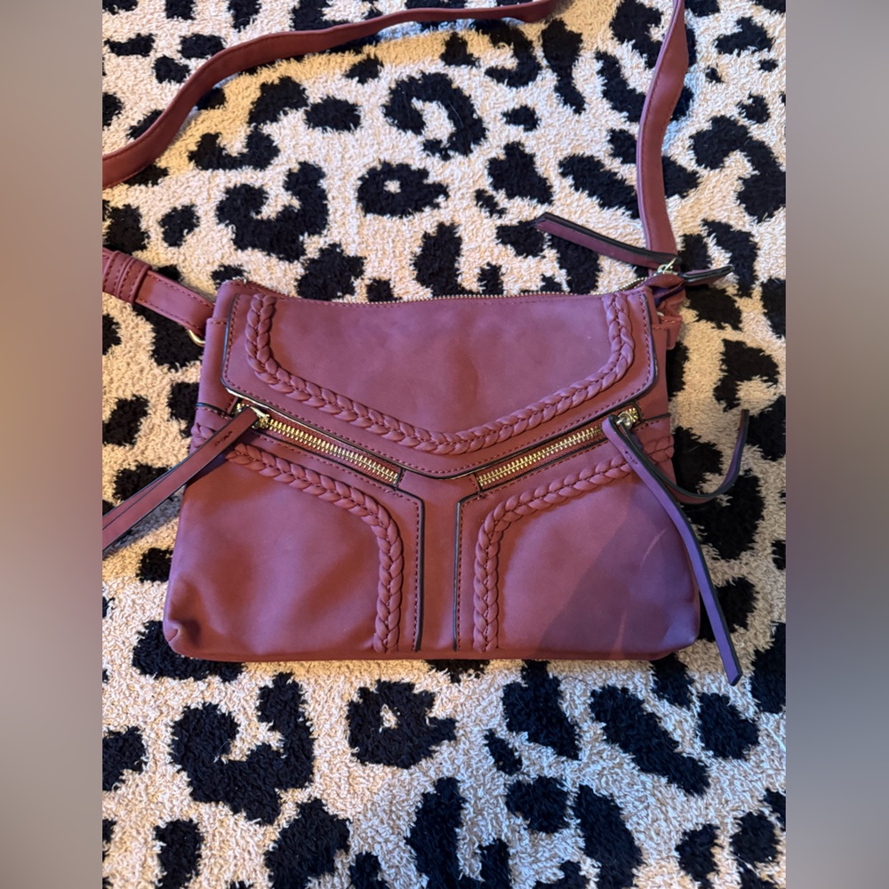 Maroon Crossbody Bag